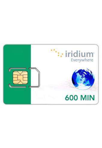 SIM Iridium 600 Minutes