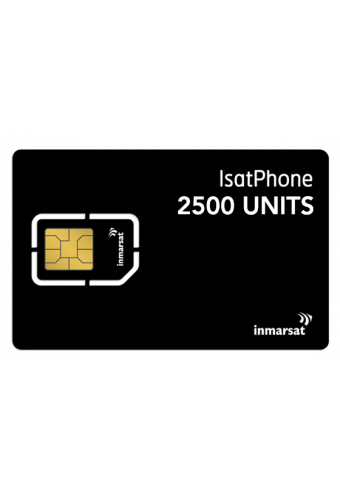 Isatphone Top Up - 2500 units