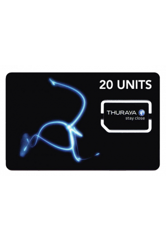 Thuraya 20 units Top Up