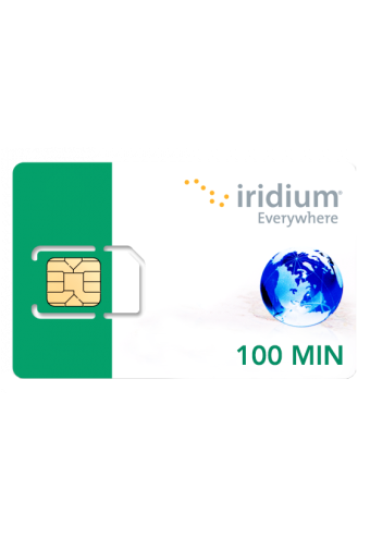 SIM Iridium 100 Minuten -...