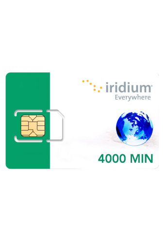 SIM Iridium 4000 Minuten